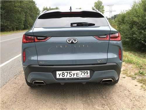Iinfiniti QX55 - что будет, если смешать кроссовер со спорткаром?