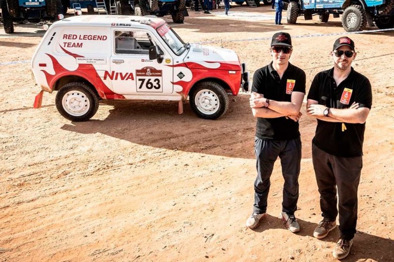 Участвовавший в ралли-марафоне Дакар-2022 внедорожник Lada Niva продают за 3,0 млн руб