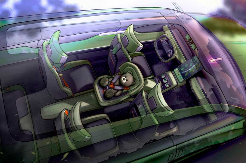 Концептуальный кроссовер Skoda Vision 75 продемонстрировал новый фирменный дизайн