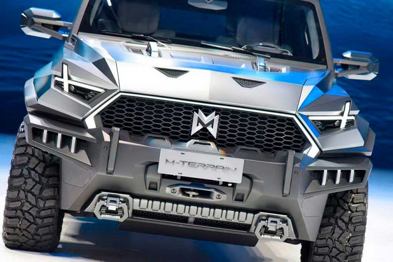 Китайцы показали 1 088-сильный электрический вездеход Mengshi M-Terrain