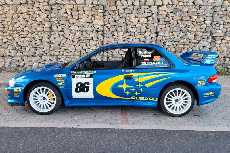 В Польше продают &laquo;раллийную&raquo; модификацию на базе старого купе Subaru Impreza 1996