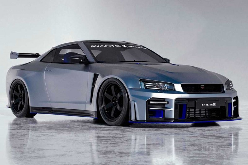 Рендеры Nissan GT-R R36: независимый взгляд на суперкар следующего поколения