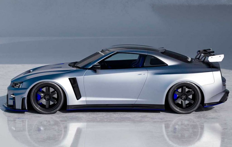 Рендеры Nissan GT-R R36: независимый взгляд на суперкар следующего поколения