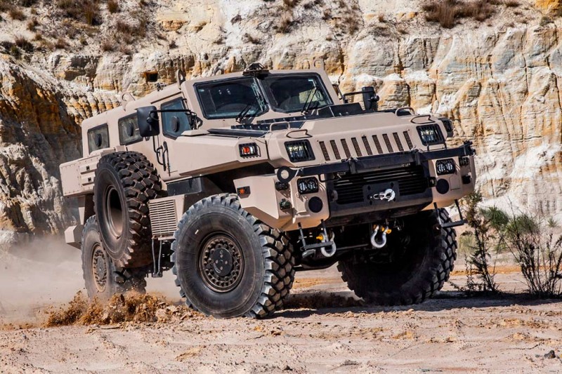 В Южной Африке представили новый военный вездеход Marauder Mark 2