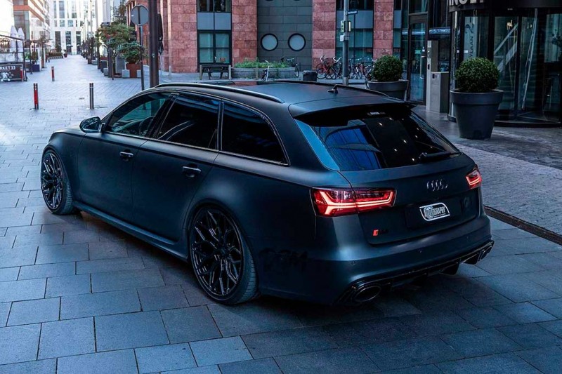 Обычный с виду Audi RS6 Avant (C7) на деле оказался 1200-сильным «монстром»