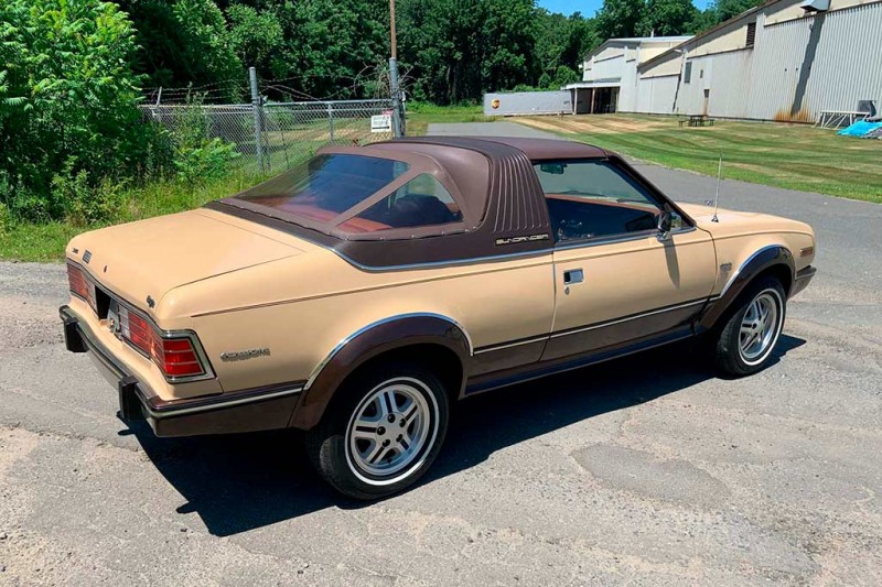 На торги выставлен редкий &laquo;вседорожный&raquo; кабриолет AMC Eagle Sundancer Limited 1981