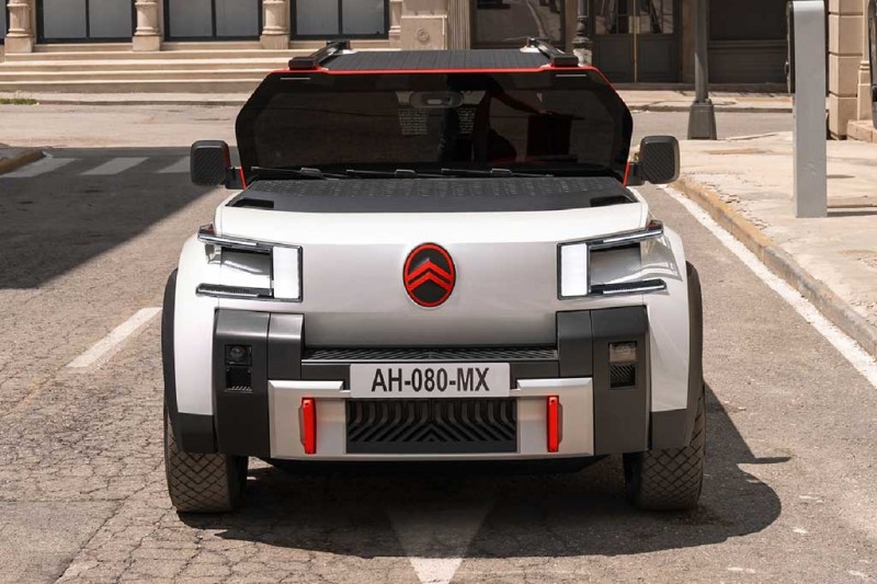 Citroen oli: очень легкий электрический концепт с минималистичным дизайном 4 Citroen oli: очень легкий электрический концепт с минималистичным дизайном