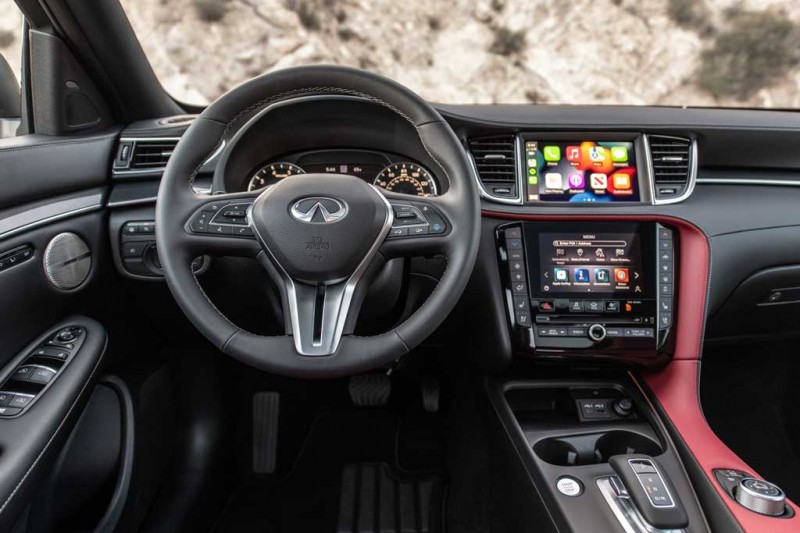 Infiniti QX50 2023 получил &laquo;спортивную&raquo; версию с черным декором