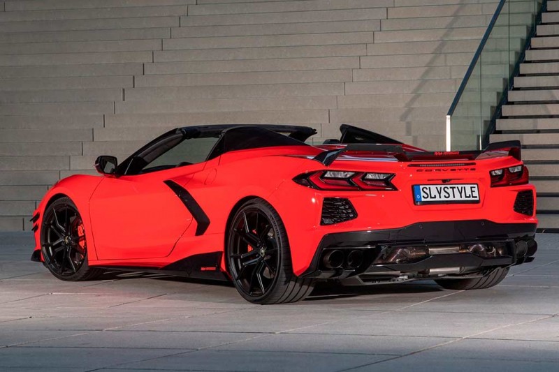 Немцы сделали открытый Chevrolet Corvette C8 агрессивнее и быстрее
