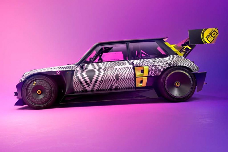 Показан шоу-кар Renault 5 Turbo 3E: стильный электрический хэтчбек для дрифта