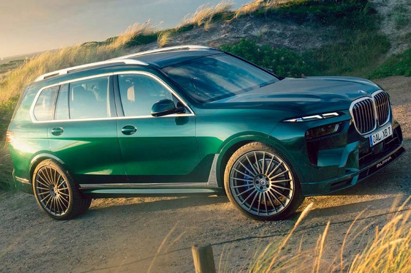 Немцы полностью рассекретили рестайлинговый кроссовер Alpina XB7 на базе BMW X7 FL