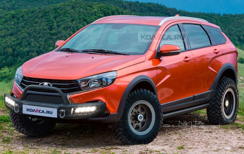 АвтоВАЗ собирается выпустить кроссовер на базе Лада Веста