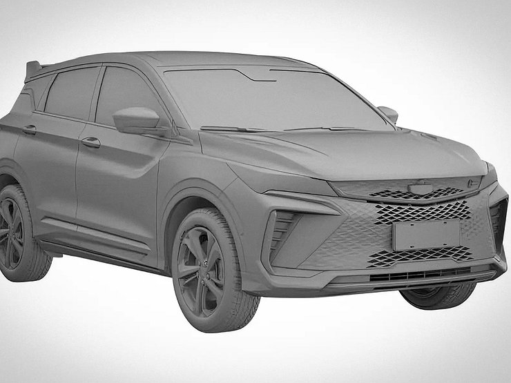В России запатентовали обновленный Geely Coolray 1 В России запатентовали обновленный Geely Coolray