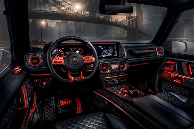 Brabus P 900 Rocket Edition: 900-сильный дорожный пикап на базе Mercedes-AMG G63