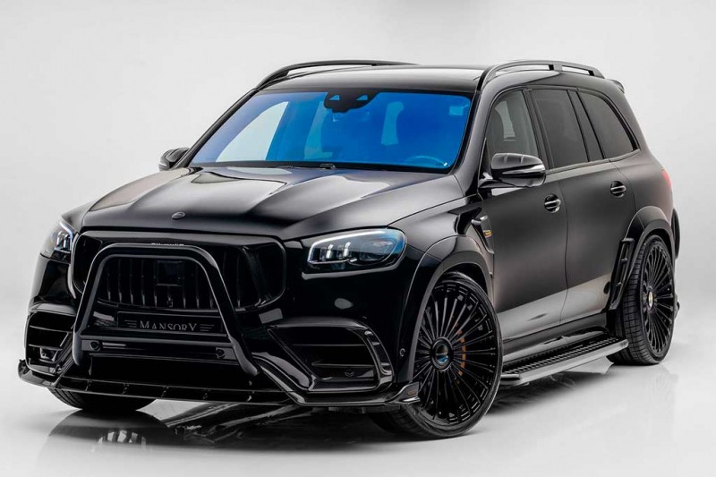 Mercedes-AMG GLS 63 от Mansory обзавелся карбоновым обвесом и стал заметно мощнее