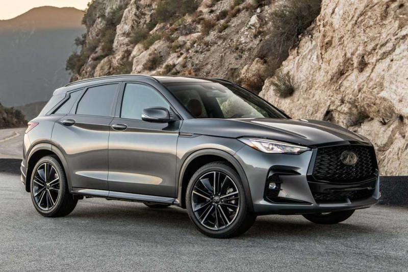 Infiniti QX50 2023 получил «спортивную» версию с черным декором