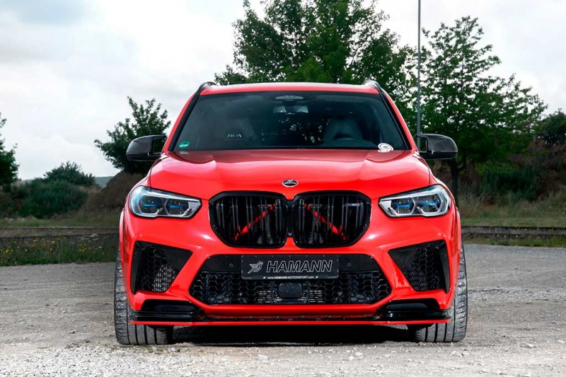 BMW X5 M Competition &laquo;The Big Red&raquo; от Hamann получил яркую внешность с новыми колесами