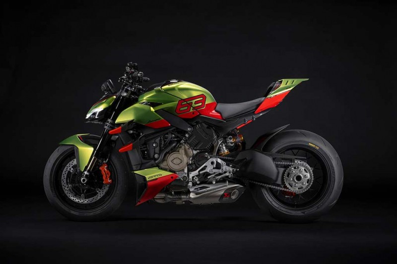 Представлен эффектный мотоцикл Ducati в стиле суперкара Lamborghini Huracan STO