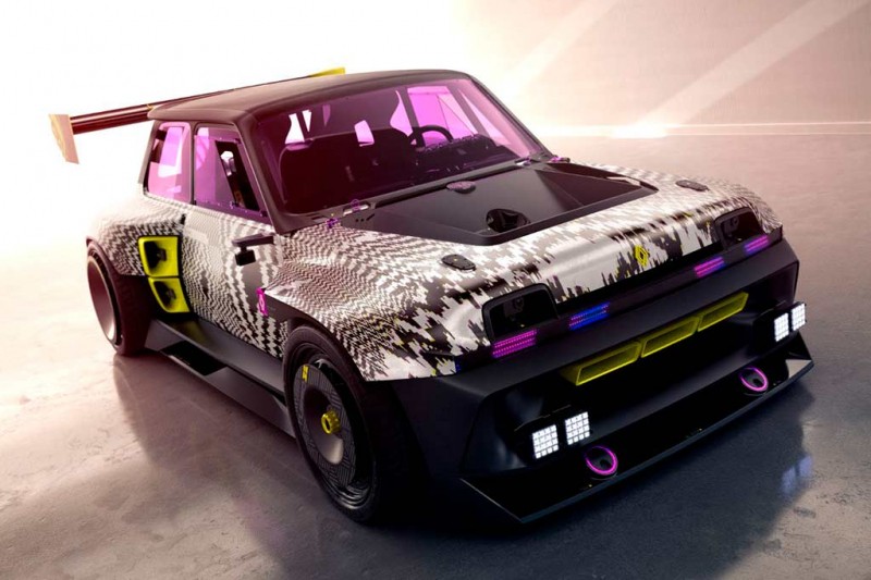 Показан шоу-кар Renault 5 Turbo 3E: стильный электрический хэтчбек для дрифта