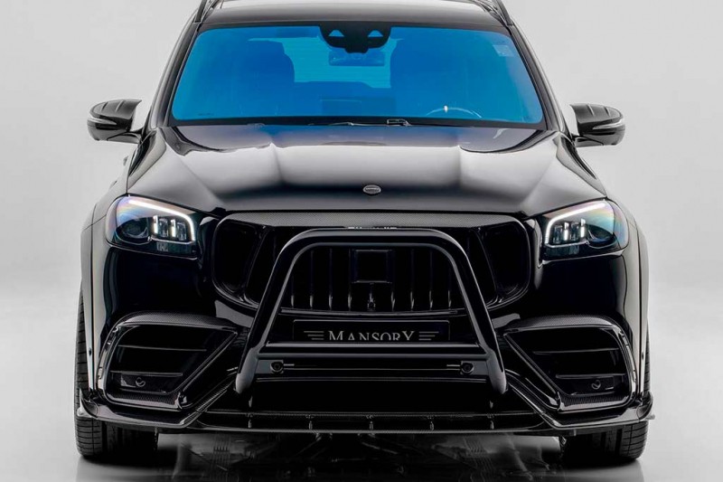 Mercedes-AMG GLS 63 от Mansory обзавелся карбоновым обвесом и стал заметно мощнее