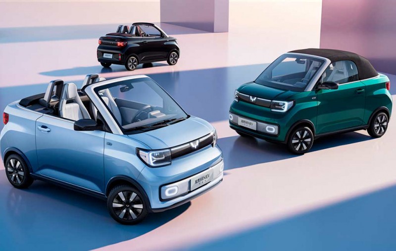 Wulling Mini EV Convertible: представлен самый компактный кабриолет мира