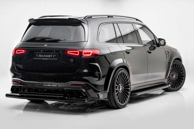 Mercedes-AMG GLS 63 от Mansory обзавелся карбоновым обвесом и стал заметно мощнее