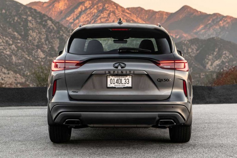 Infiniti QX50 2023 получил &laquo;спортивную&raquo; версию с черным декором