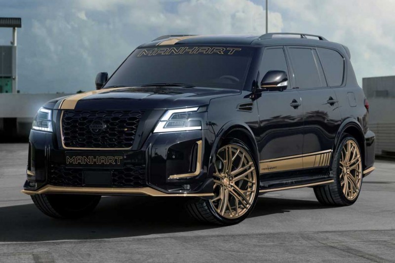 Manhart PT 650: доработанный вариант Nissan Patrol для Ближнего Востока 1 Manhart PT 650: доработанный вариант Nissan Patrol для Ближнего Востока