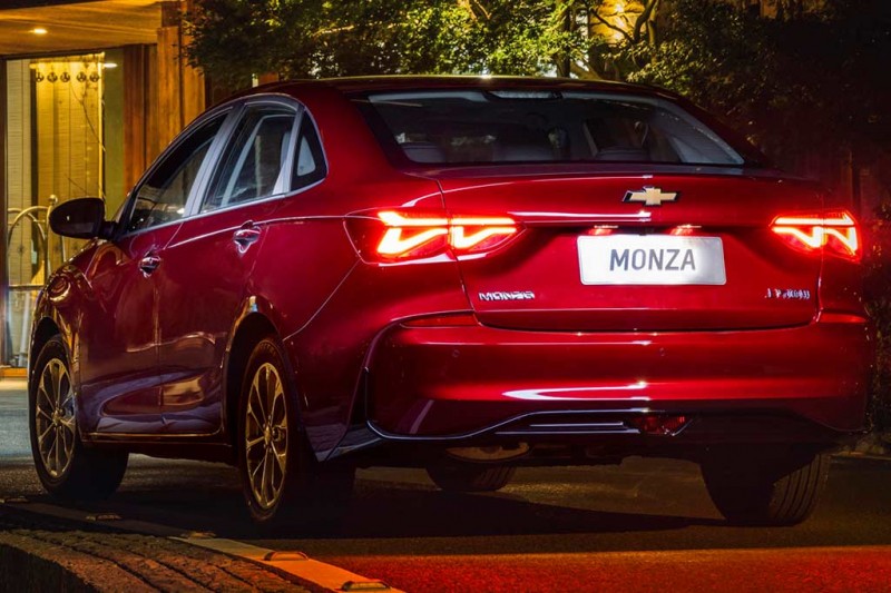 Обновленный седан Chevrolet Monza: самая дешевая модель Шевроле в Китае 3 Обновленный седан Chevrolet Monza: самая дешевая модель Шевроле в Китае