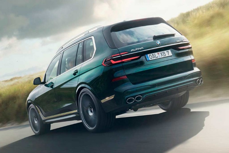 Немцы полностью рассекретили рестайлинговый кроссовер Alpina XB7 на базе BMW X7 FL