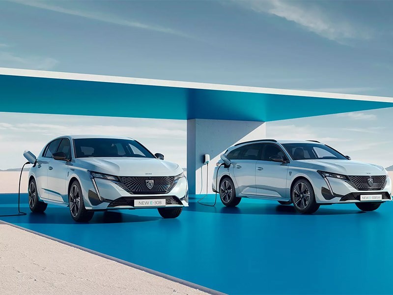 Peugeot 308 превратили в электрокар