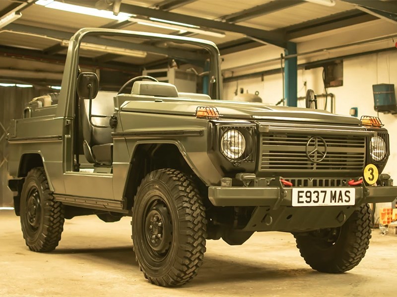Взгляните на уникальный Mercedes Geländewagen