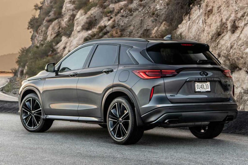 Infiniti QX50 2023 получил &laquo;спортивную&raquo; версию с черным декором