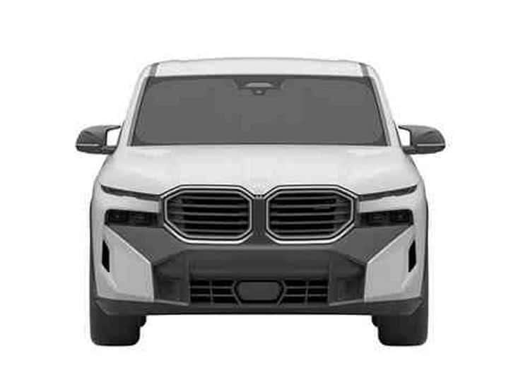 Стало известно, как будет выглядеть новейший кроссовер BMW XM
