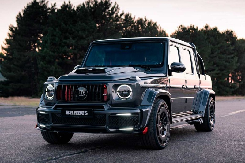 Brabus P 900 Rocket Edition: 900-сильный дорожный пикап на базе Mercedes-AMG G63