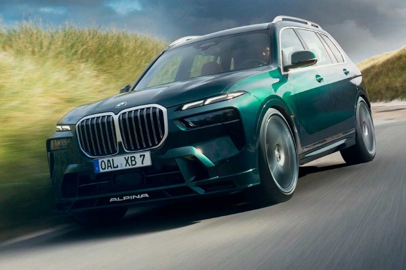 Немцы полностью рассекретили рестайлинговый кроссовер Alpina XB7 на базе BMW X7 FL