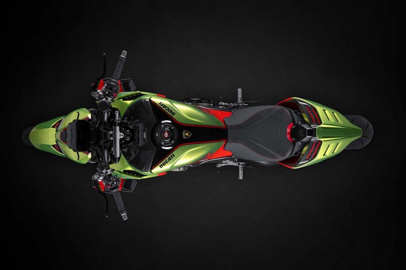 Представлен эффектный мотоцикл Ducati в стиле суперкара Lamborghini Huracan STO