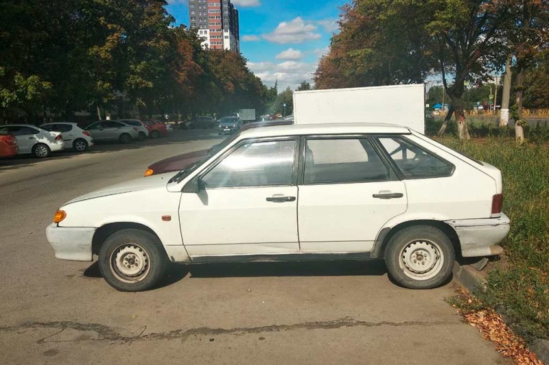В Тольятти замечен редкий прототип Lada Samara, построенный еще в начале 1990-ых