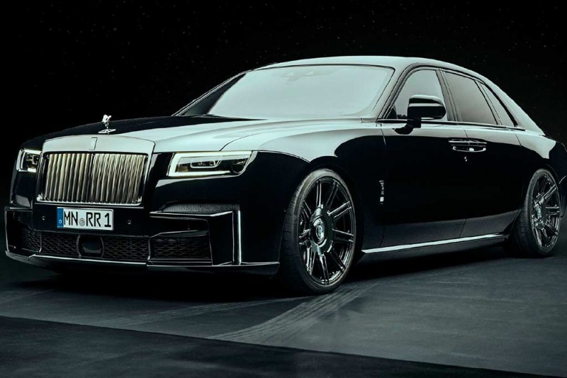 Тюнеры из Novitec Spofec доработали новый RollsRoyce-Ghost Black Badge