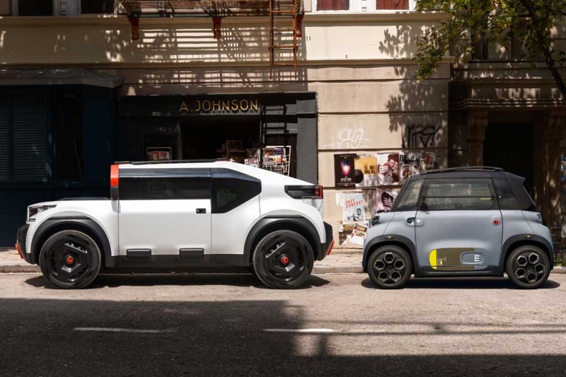 Citroen oli: очень легкий электрический концепт с минималистичным дизайном 2 Citroen oli: очень легкий электрический концепт с минималистичным дизайном