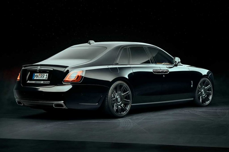 Тюнеры из Novitec Spofec доработали новый RollsRoyce-Ghost Black Badge