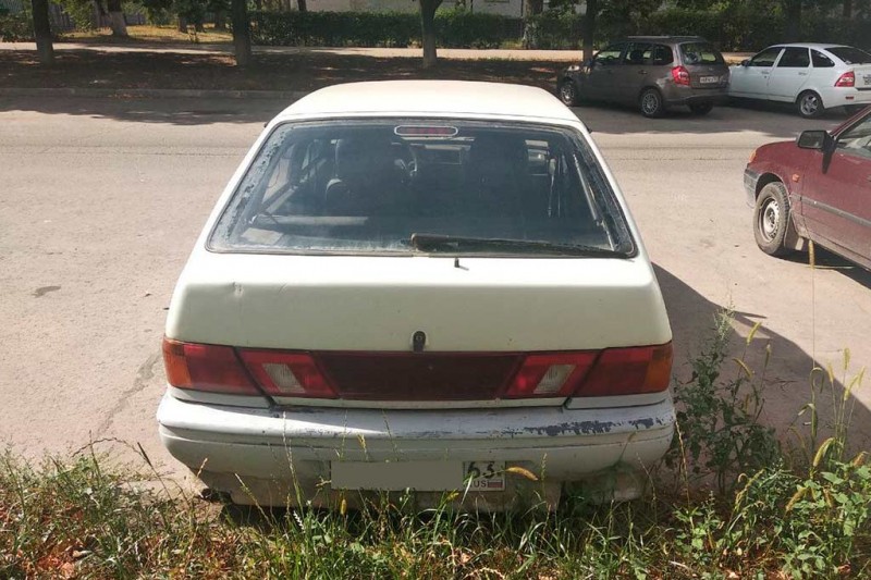 В Тольятти замечен редкий прототип Lada Samara, построенный еще в начале 1990-ых