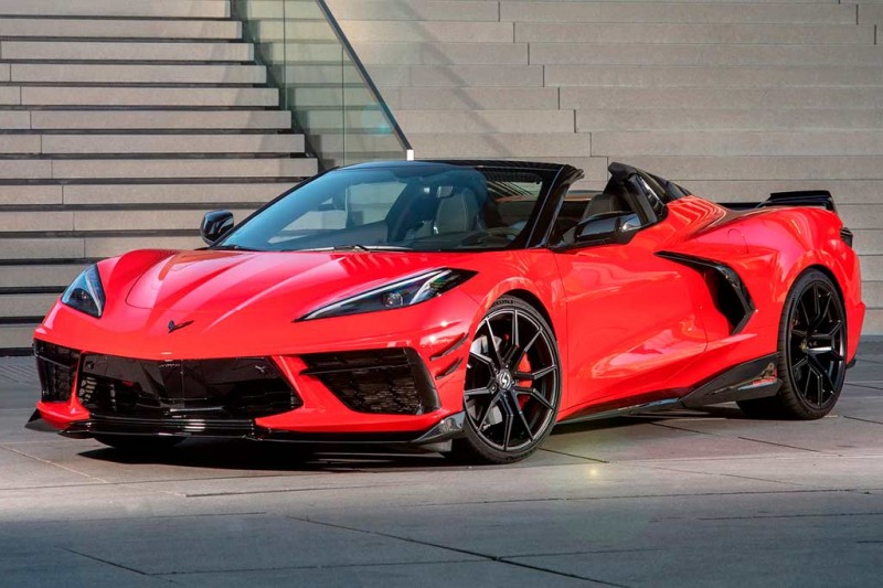 Немцы сделали открытый Chevrolet Corvette C8 агрессивнее и быстрее