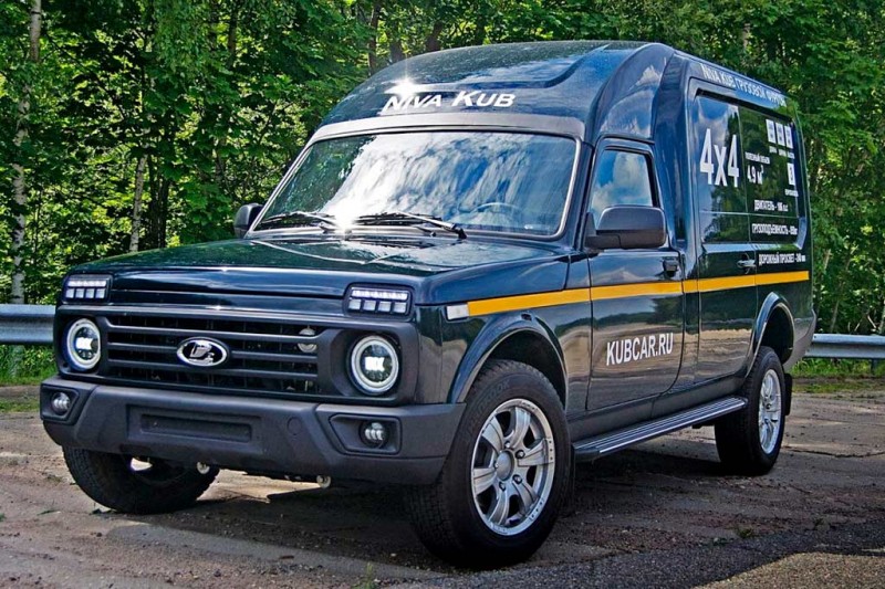 Lada Niva Kub: фирма из Нижнего Новгорода построила фургон на базе Нивы