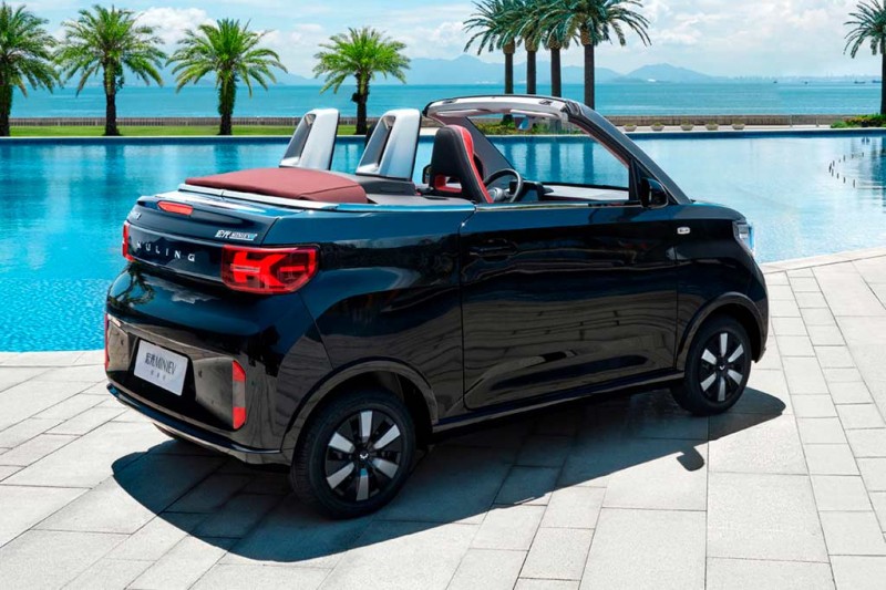 Wulling Mini EV Convertible: представлен самый компактный кабриолет мира