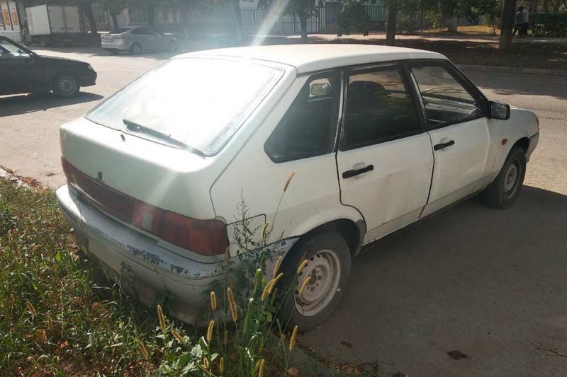 В Тольятти замечен редкий прототип Lada Samara, построенный еще в начале 1990-ых