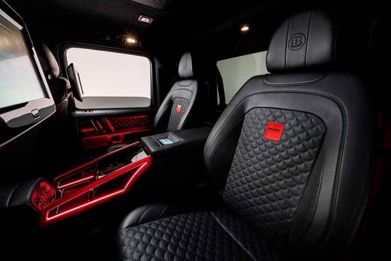 Brabus P 900 Rocket Edition: 900-сильный дорожный пикап на базе Mercedes-AMG G63
