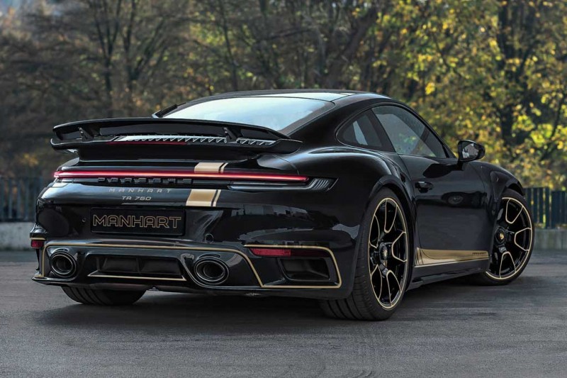 Manhart TR 750: тюнеры трудятся над 750-сильным вариантом Porsche 911 Turbo S (992)