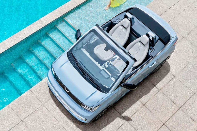 Wulling Mini EV Convertible: представлен самый компактный кабриолет мира