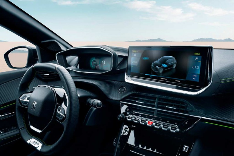 Модернизированный Peugeot e-208 получил новые электромотор и тяговой аккумулятор